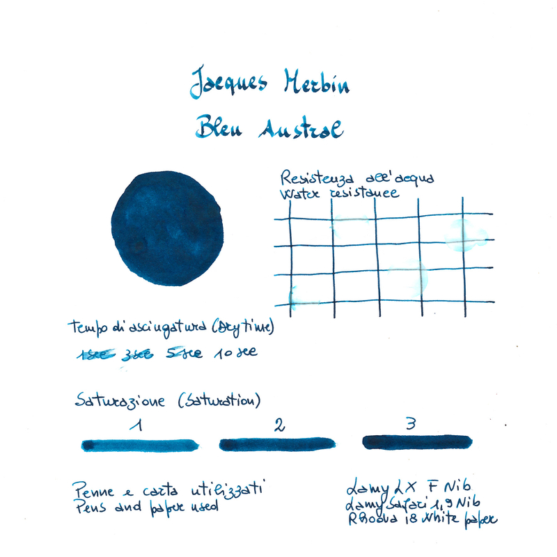 J. Herbin Jacques Herbin Bleu Austral Inchiostro 15 ml
