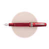 Radius Radius Settimo Penna Stilografica Italia Rossa & Rodio Edizione Limitata