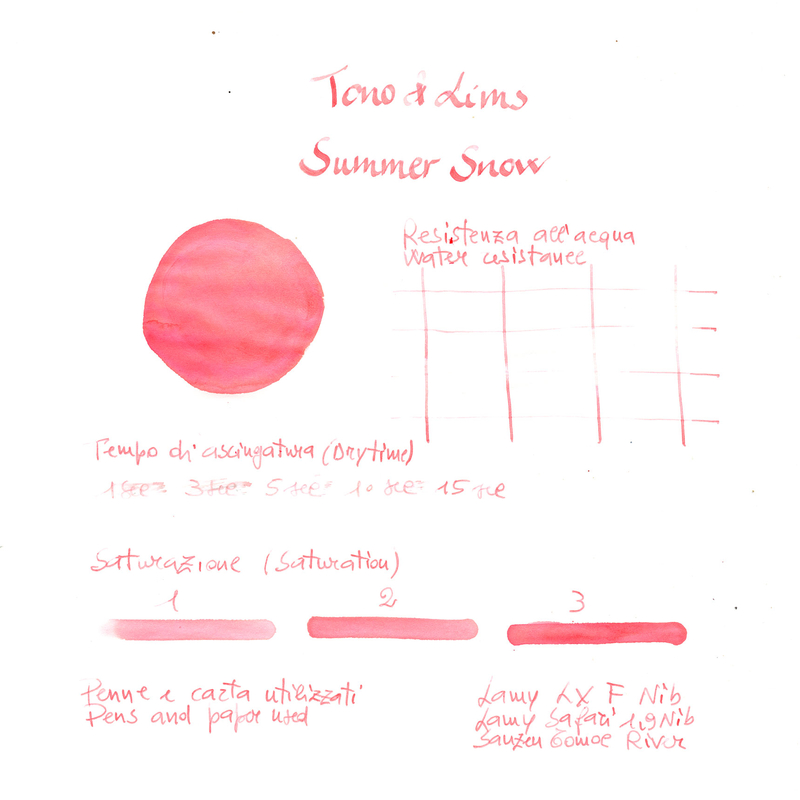 Tono & Lims Tono & Lims Summer Snow Pure Inchiostro 30 ml