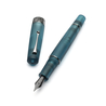 Leonardo Officina Italiana Leonardo Momento Zero Grande Pura Penna Stilografica Petrolio & Rutenio 14k