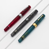 Leonardo Officina Italiana Leonardo Momento Zero Grande Pura Fountain Pen Petrol & Ruthenium 14k