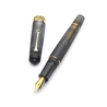 Leonardo Officina Italiana Leonardo Momento Zero Grande Pura Fountain Pen Grey & Gold