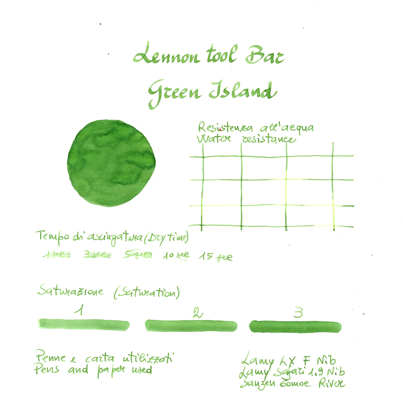Lennon Tool Bar Lennon Tool Bar 2025 Autumn Limited Green Island Inchiostro 30 ml