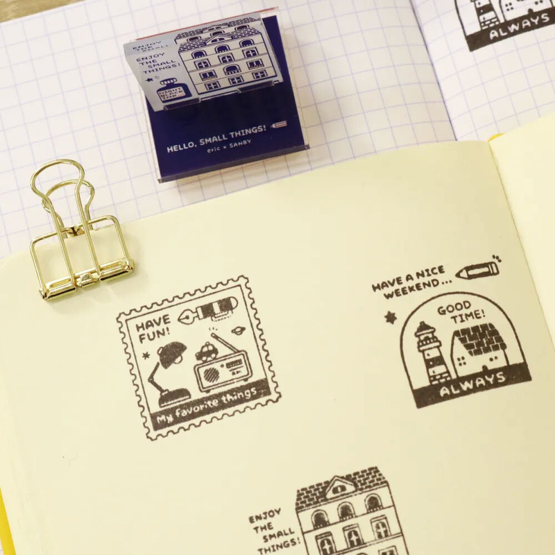 Sanby Sanby x Eric Small Things Acrylic Stand Stamp Postage Stamp