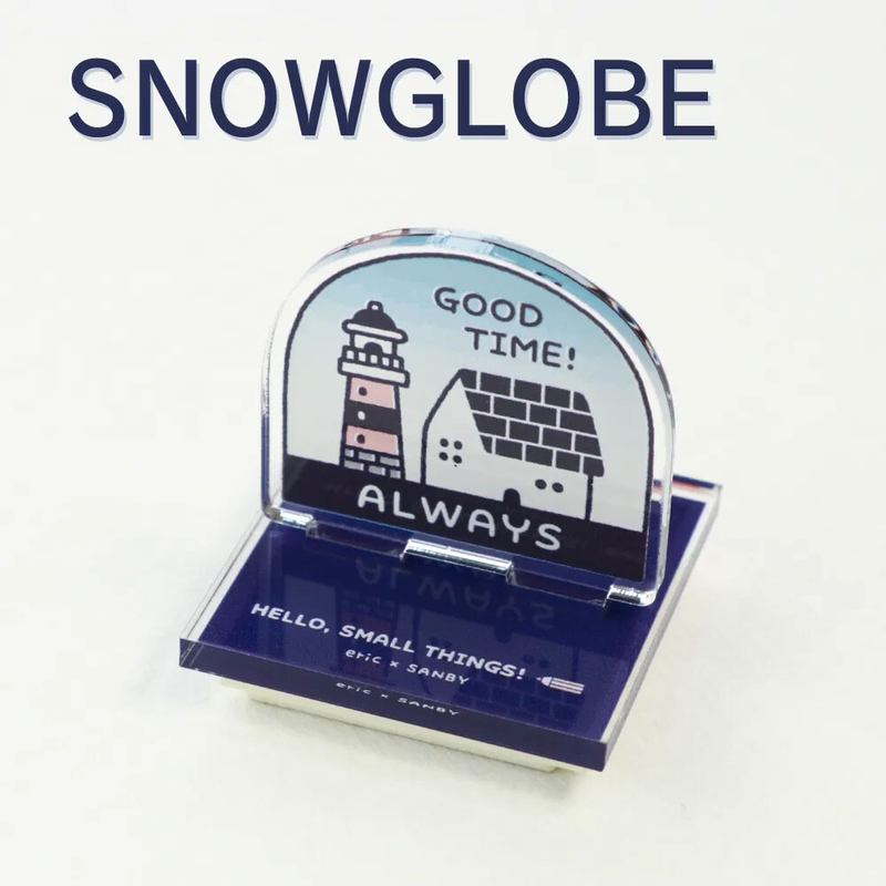 Sanby Sanby x Eric Small Things Timbro Palla di Neve