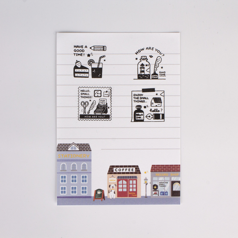 Sanby Sanby x Eric Small Things Pre-Inked Stamp Things to Do
