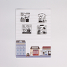 Sanby Sanby x Eric Small Things Timbro Preinchiostrato Bottiglia