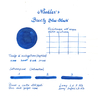 Noodler's Noodler's Brevity Blue Black Inchiostro 3 oz