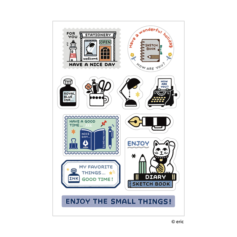 Sanby Sanby x Eric Small Things Multi Stickers Enjoy