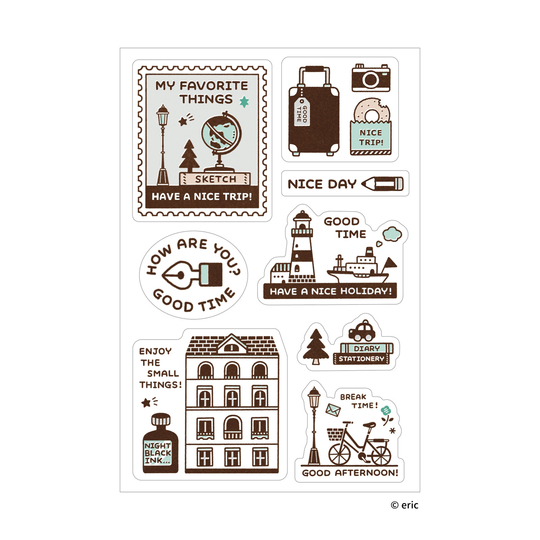 Sanby x Eric Small Things Multi Stickers Have Fun