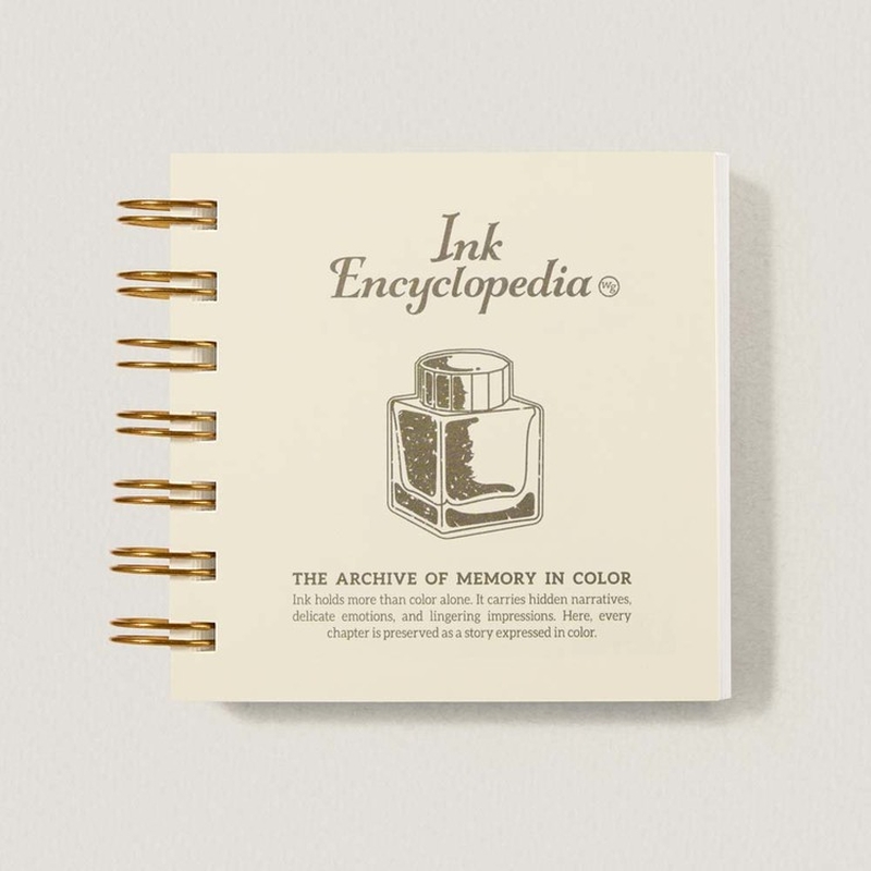 Wearingeul Wearingeul Ink Encyclopedia Quaderno Spirale per Prove di Inchiostro