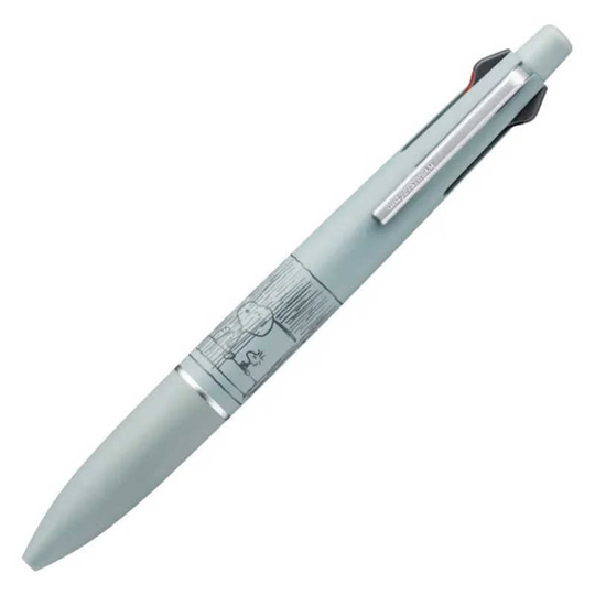 Uni x Peanuts Jetstream 4&1 0.5 mm Lite Touch Multi Pen Mist Blue