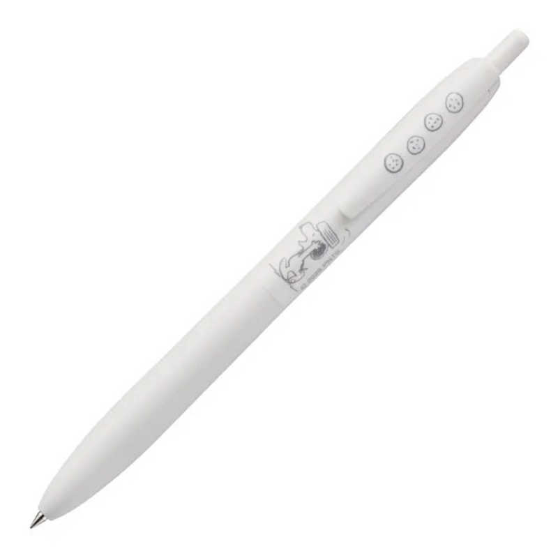 Uni Uni x Peanuts Jetstream 0.5 mm Lite Touch Ballpoint Pen Shell White