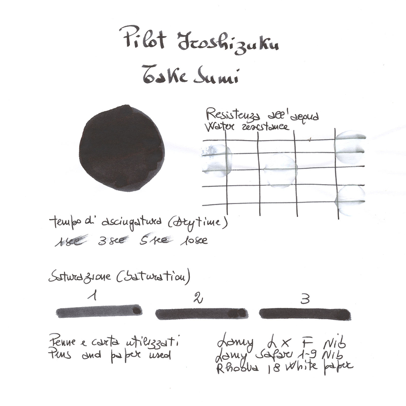 Pilot Iroshizuku Take-Sumi Ink Bottle 15 ml