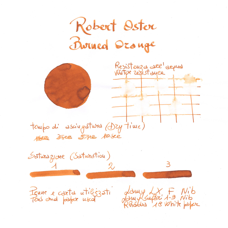 Robert Oster Burned Orange Inchiostro 50 ml