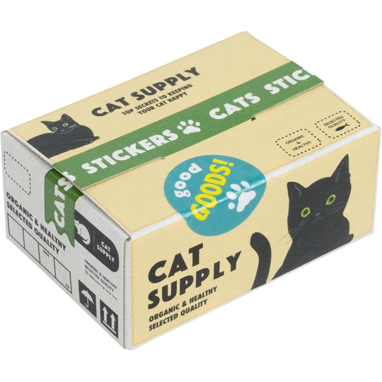 Greeting Life Hako Sticker Cat Supplies