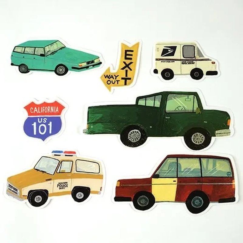 Greeting Life Greeting Life Sticker Pack Kahoko Car