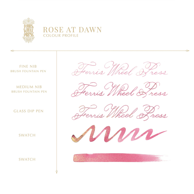 Ferris Wheel Press Ferris Wheel Press Rose at Dawn Inchiostro 10 ml