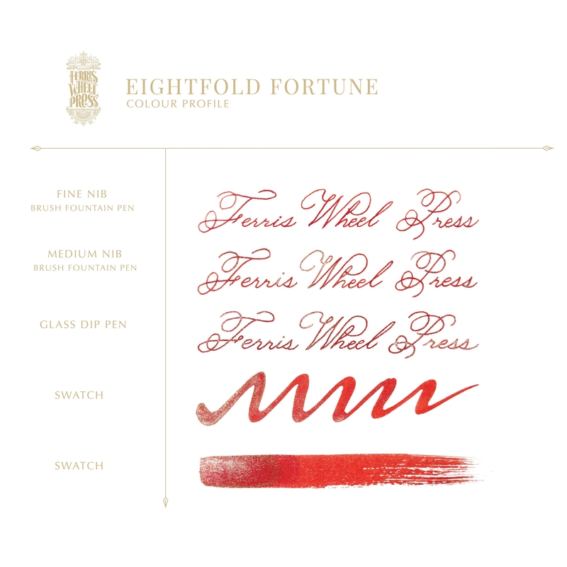 Ferris Wheel Press Ferris Wheel Press Eightfold Fortune Ink Bottle 20 ml Special Edition