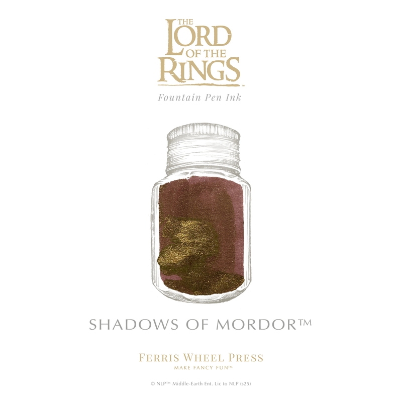 Ferris Wheel Press Ferris Wheel Press x Il Signore degli Anelli Shadows of Mordor Inchiostro 10 ml