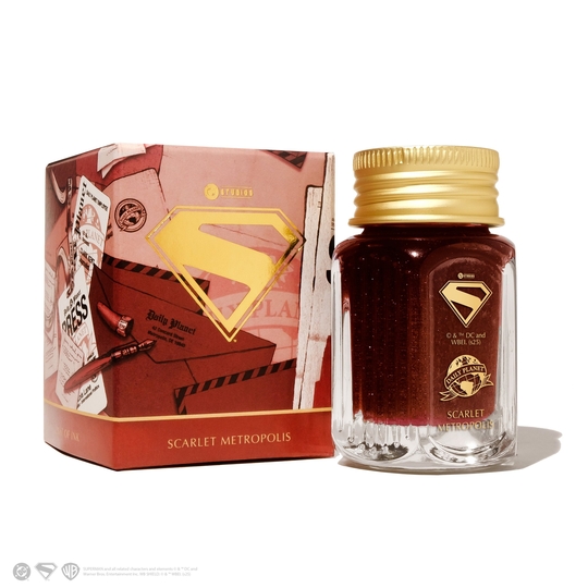 Ferris Wheel Press x Superman Scarlet Metropolis Inchiostro 28 ml