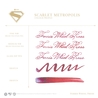 Ferris Wheel Press Ferris Wheel Press x Superman Scarlet Metropolis Inchiostro 28 ml