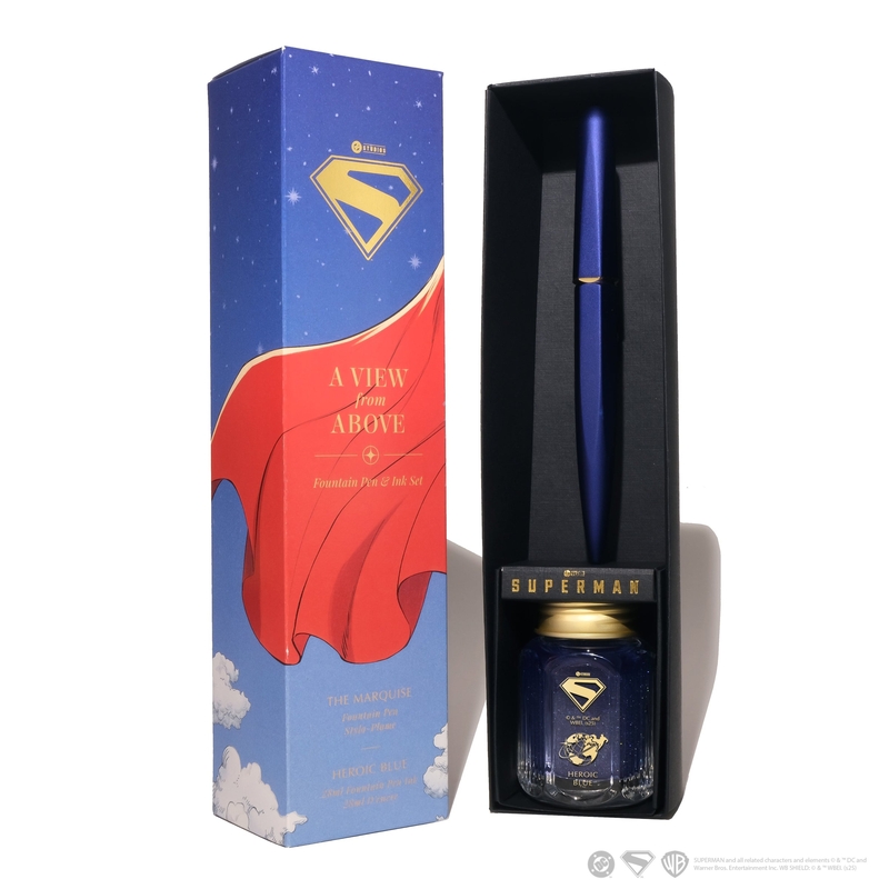 Ferris Wheel Press Ferris Wheel Press x Superman Marquise Set Fountain Pen & Ink A View from Above