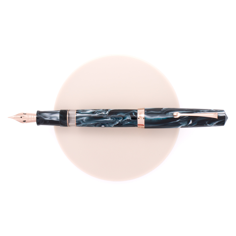 Leonardo Officina Italiana Leonardo Momento Magico Fantasie Penna Stilografica Arctic Blast 14k Edizione Limitata