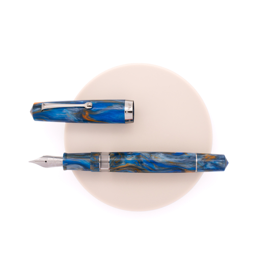 Leonardo Momento Magico Fantasie Penna Stilografica Ocean Sunrise 14k Edizione Limitata