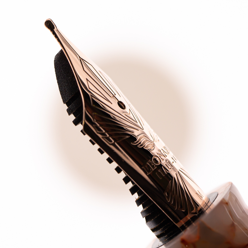 Leonardo Officina Italiana Leonardo Momento Magico Fantasie Penna Stilografica Primary Manipulation 4 14k Edizione Limitata