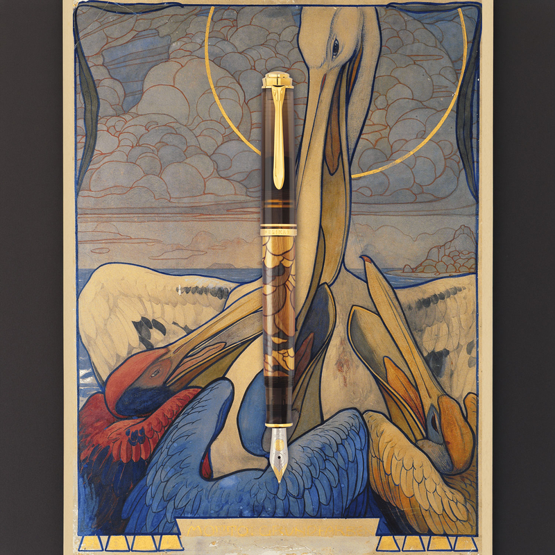 Pelikan Pelikan Souveran M600 Art Collection Fountain Pen Georg Tippel Special Edition