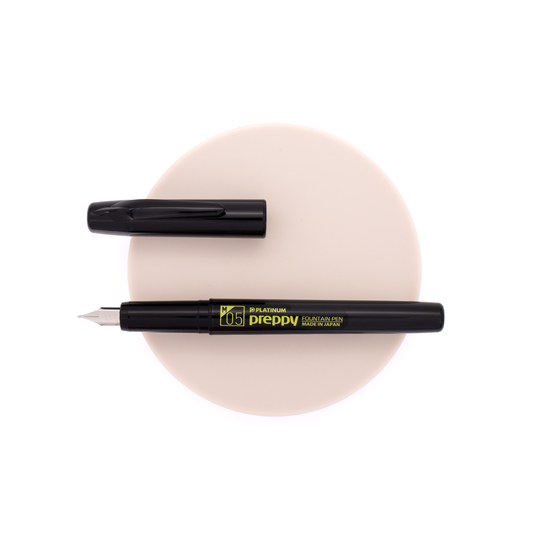 Platinum Preppy 05 Fountain Pen Black & Yellow Limited Edition