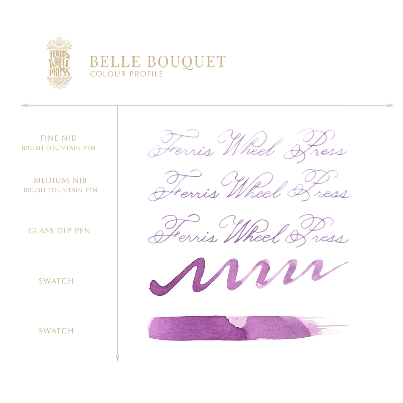 Ferris Wheel Press Ferris Wheel Press Belle Bouquet Ink Bottle 38 ml