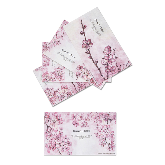 Esterbrook x Bungubox Blotter Paper Kachofugetsu Flower