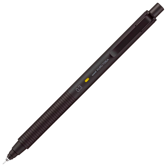 Uni Kuru Toga Metal Portamine 0.3 mm Nocturne Black