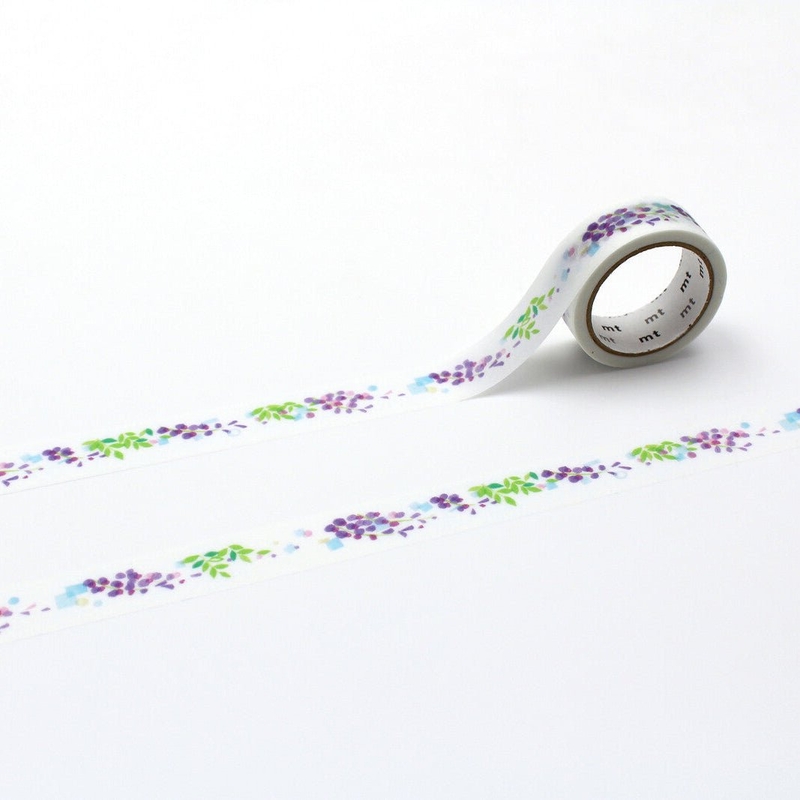 MT Masking Tape MT JPN Washi Tape Wisteria Flowers & Fragrant Wind Edizione Limitata
