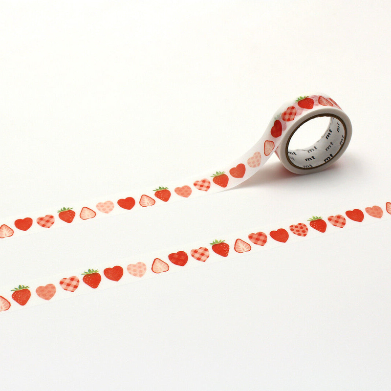 MT Masking Tape MT JPN Washi Tape Strawberry Edizione Limitata