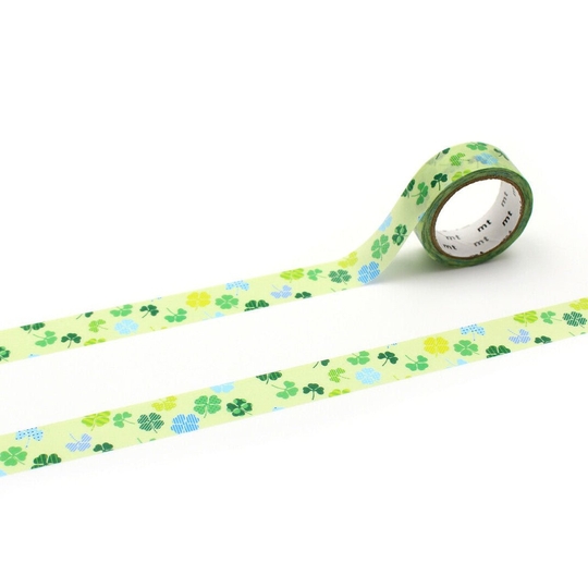 MT JPN Washi Tape Clover Limited Edition