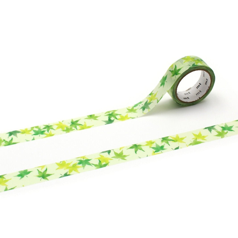 MT Masking Tape MT JPN Washi Tape Green Maple Limited Edition