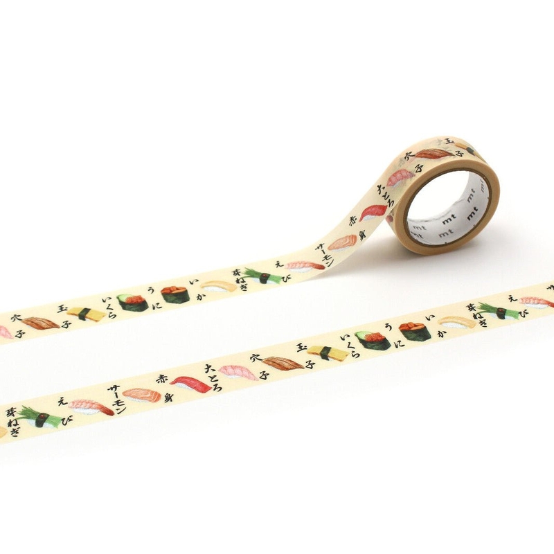 MT Masking Tape MT JPN Washi Tape Sushi Limited Edition