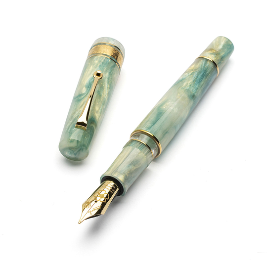 Leonardo Momento Zero Grande 2.0 Fountain Pen Hydrangea No. 8 Nib 14k Limited Edition
