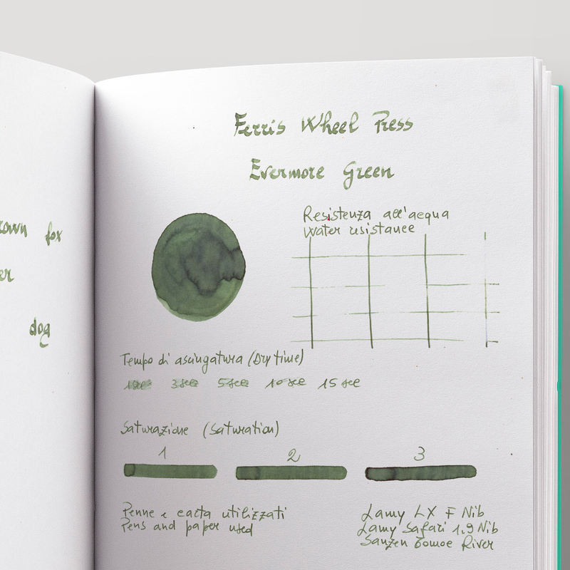 Ferris Wheel Press Ferris Wheel Press Evermore Green Ink Bottle 10 ml