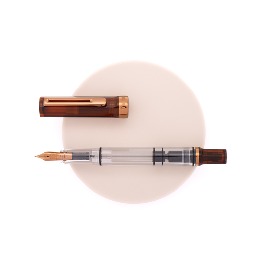 Twsbi Eco Fountain Pen Rootbeer & Bronze