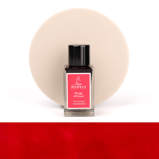 Jacques Herbin Rouge d'Orient Ink Bottle 15 ml