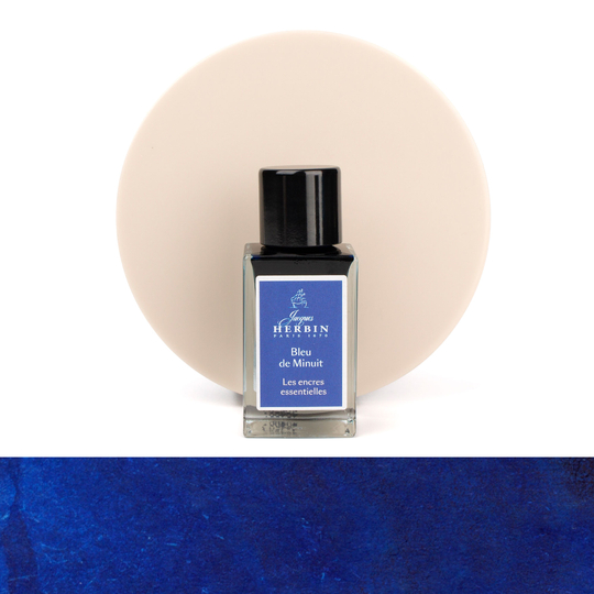 Jacques Herbin Bleu de Minuit Ink Bottle 15 ml
