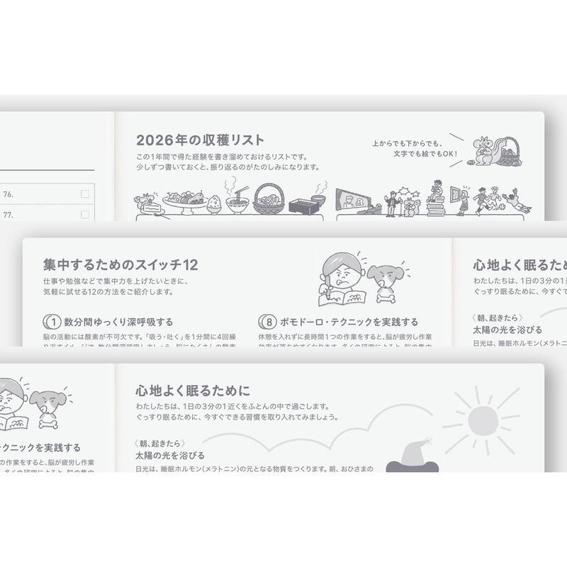 Hobonichi Hobonichi Techo Cousin Avec Book A5 2026 July-December