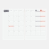 Hobonichi Hobonichi Techo Cousin Avec Book A5 2026 July-December