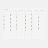 Hobonichi Hobonichi Techo Cousin Avec Book A5 2026 July-December