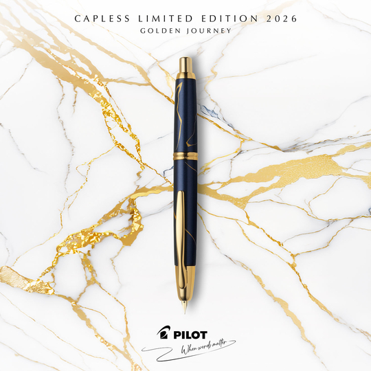 Pilot Capless Fountain Pen Golden Journey 2026 Limited Edition