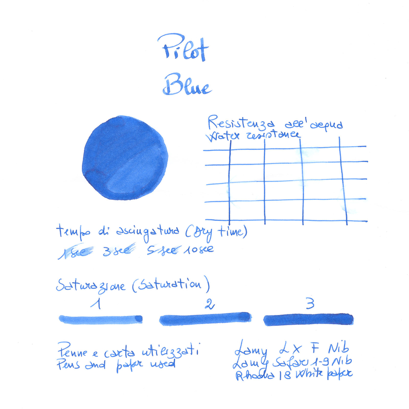 Pilot Blue Ink Bottle 70 ml